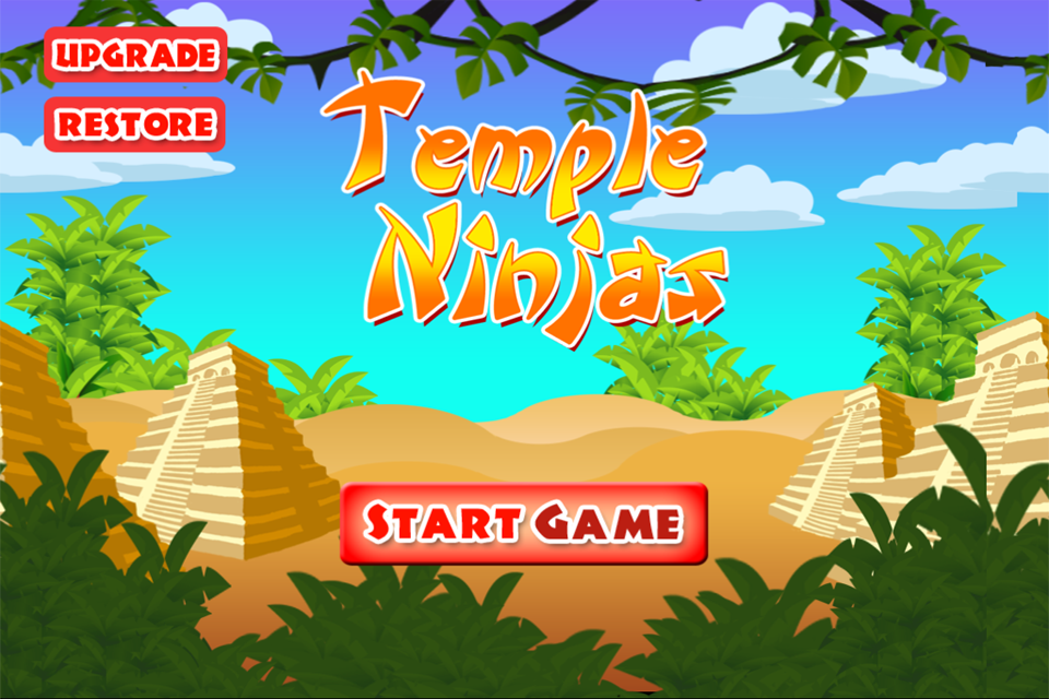 A Temple Ninja Race - Free Racing Game